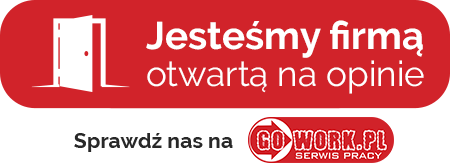 Jesteśmy firmą otwartą na opinie